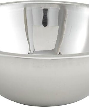 Winco Mixing Bowl, 13-Quart, Medium, Stainless Steel