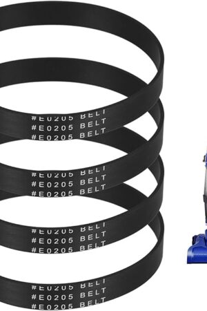 4pcs Vacuum Belts Style U for Eureka Airspeed Upright Bagless Vacuum Cleaner Modes AS1000 AS1000A AS1001 AS1001A AS1002A, Replacement E0205 Belts Compare Parts 83797 61120 Series