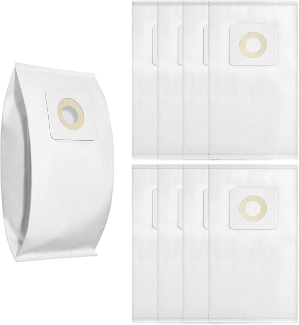9 Pack Style 7 Vacuum bags Compatible with Bissell PowerForce Bagged Uprights Vacuums 1739 3522 3525 71Y7 3554 3545 6592 3550 3553 Series, Replace Part # 32120