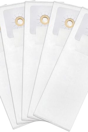 5 Pack 391 Central HEPA Vacuum Bags Compatible with Nutone 391, 3918, 44186, CV350, CV352, CV353, CV450, CV653 Models