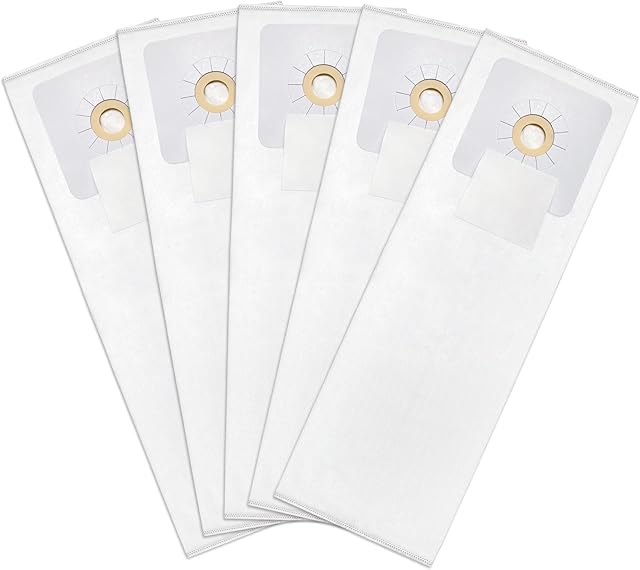 5 Pack 391 Central HEPA Vacuum Bags Compatible with Nutone 391, 3918, 44186, CV350, CV352, CV353, CV450, CV653 Models