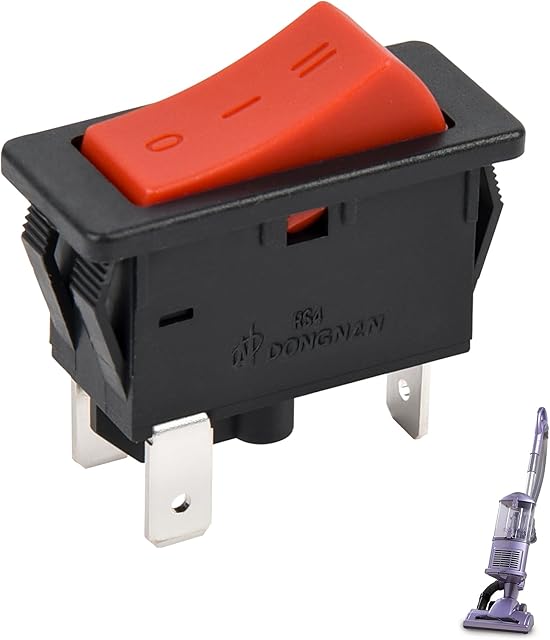 Vacuum Cleaner Lift-Off Power Switch, 3 Way Power Switch Replacement Parts for Shark Navigator Lift Away Vacuum Cleaners NV22 NV26 NV351 NV352 NV355 NV357 NV370 NV60 NV70 NV95 UV400 UV410 UV420 UV440