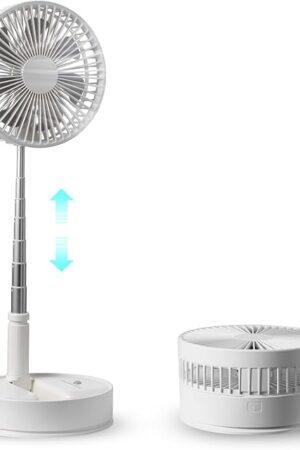 VEVOR 8 Inch Foldable Standing Fan Desk Fan Floor Fan
