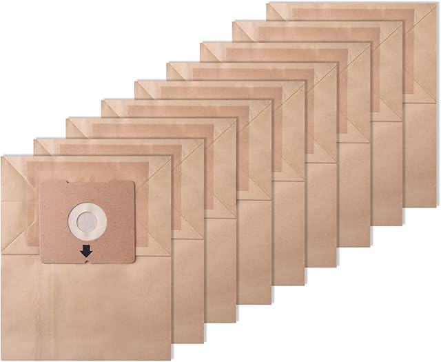 20 Pack Replacement Dust Bag for Zing Canister Vacuum Series #2138425, Bags for Model 4122, 2154, 2154A, 1668, 1668W
