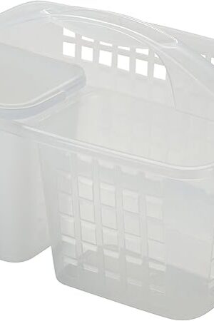 Bath Bliss 2 in 1 Portable, Bathroom Shower Caddy for Shampoo, Conditioner, Soap, and Cosmetics, in Bath Tote