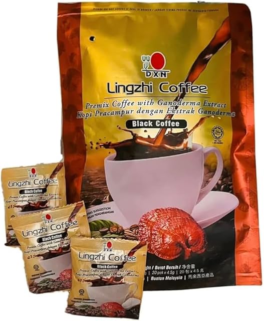 DXN Lingzhi BLACK Coffee 3 in 1 Instant Coffee
