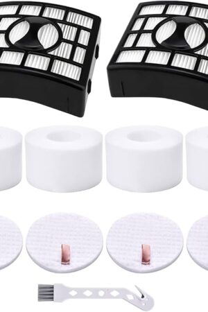 Artriase for Shark NV680 Filter Replacement, DuoClean Powered Lift Away Speed NV681 NV682 NV683 NV800 NV801 NV803 UV810 Vacuum Cleaner, Replaces Part XHF680 and XFF680, 2 HEPA + 4 Foam & Felt Filters