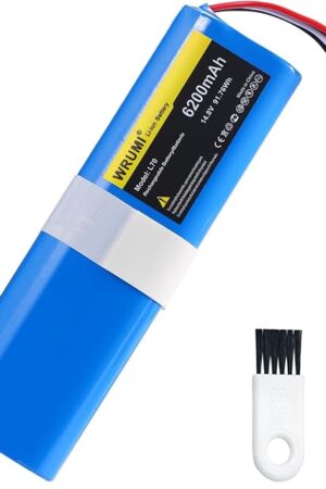 6200mAh Replacement Battery for Eufy Robovac L70 Hybrid, L10, T2190, T2190G21, Part Number INR18650M26-4S2P Robot Vacuum Cleaners Battery with Tools