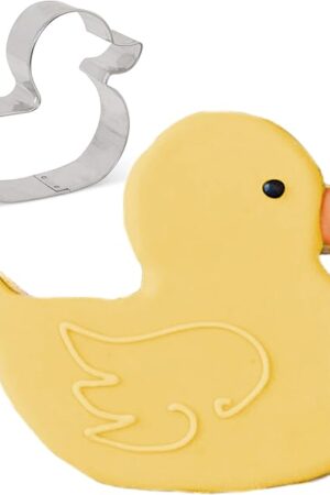 Ann Clark Cookie Cutters Rubber Duck Cookie Cutter, 4" Made in USA
