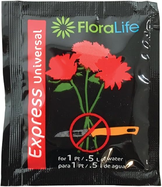 Cut Flower Food Floralife Flower Food Powdered Packets - Pack of 36 Express Universal Packets