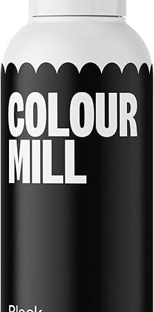 Colour Mill Oil-Based Food Coloring, 100 Milliliters Black