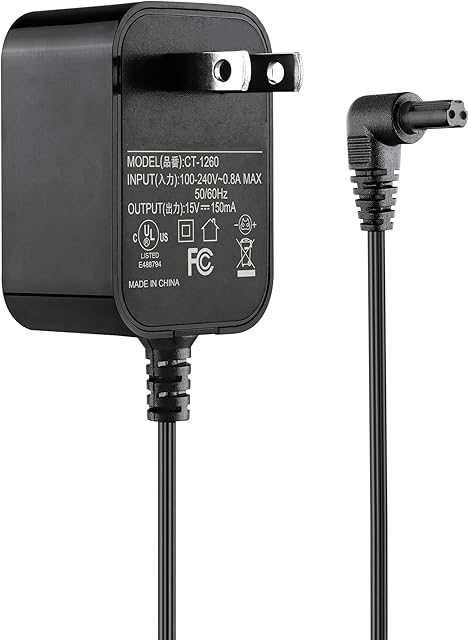 AC Adapter Charger for Black and Decker HLVA320J HLVA320J00 Handheld Vacuum PSU