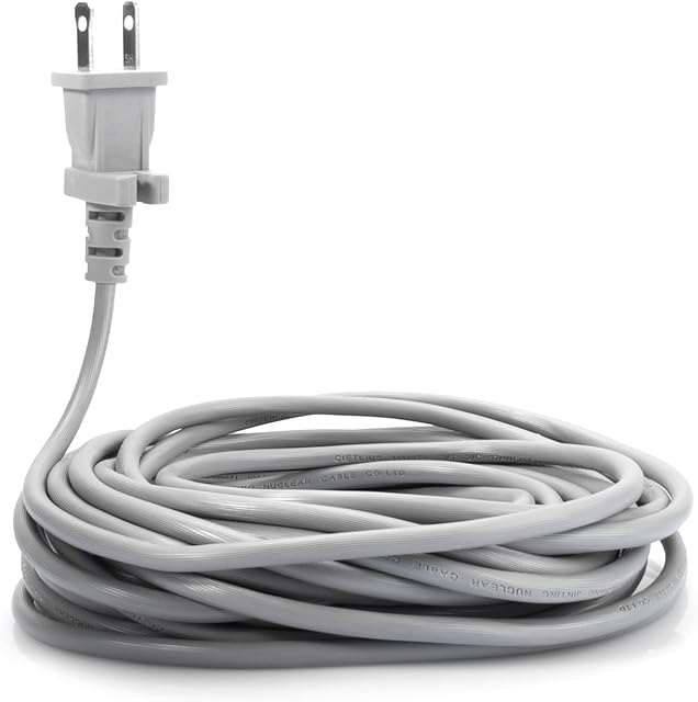 36ft Power Cord Compatible with Shark Navigator Lift-Away Upright Vacuum Cleaner Pro NV355 NV356 NV357 UV400 UV540 NV36 NV60 NV80 NV360 NV370 Rotator Lift-Away NV501 NV502 NV450 NV402
