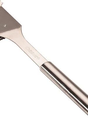 Cuisinart Stainless Steel 16.5" Long Handle Grill Cleaner Brush and Scraper for BBQ, Griddle, Grills, Cookout Tool, Grill Brush for Outdoor Grills BBQ Accessories