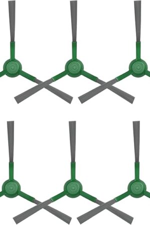 6 Pack Replacement Side Brushes Compatible with iRobot Roomba Max 705 Vac/Plus 504 Vac Robot, Edge-Sweeping Brushes Vacuum Accessories