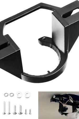 Ceiling Fan Mounting Bracket Mounting Kits Fan Components for Cathedral Canopy Living Room, 77059 Ceiling Fan Parts Black (Without Wire)