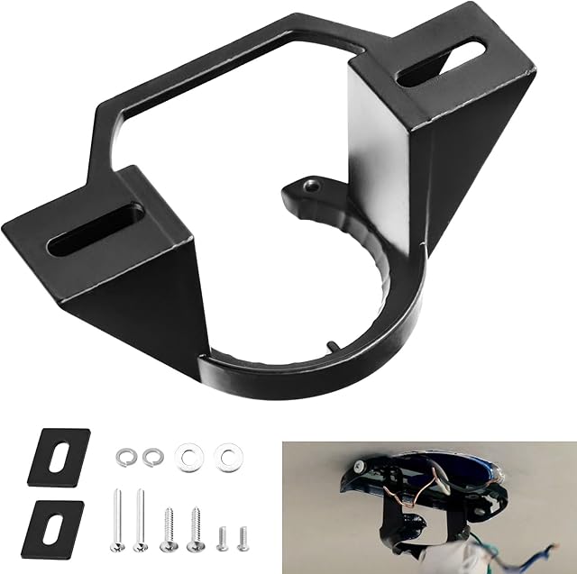 Ceiling Fan Mounting Bracket Mounting Kits Fan Components for Cathedral Canopy Living Room, 77059 Ceiling Fan Parts Black (Without Wire)