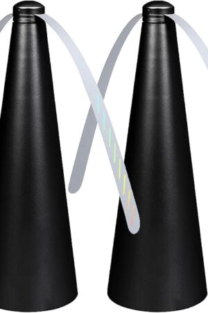 2 PCS Fly Fans for Tables Fly Fan for Patio Keep Flies and Bugs Away