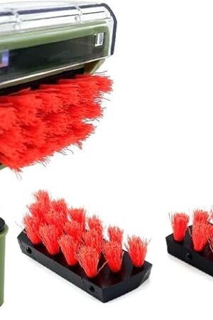 1400B 3in Little Green Machine Brush Replacement Parts Compatible for Bissell 1400B 3353 3194 2458 3588F 1986 1425 1400 1400W Multi-Purpose Portable Tough Stain Brush Tool Attachments Green（1+2 Pack）