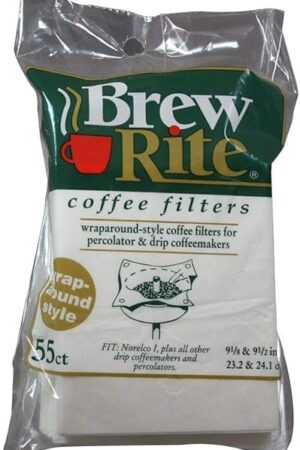 Wrap Around Percolator Coffee Filters 55 Count