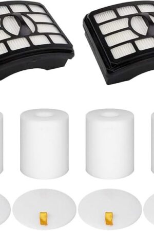 2 + 4 Pack Vacuum Filters Replacement Compatible for Shark Rotator Pro Lift-Away NV500, NV501, NV502, NV503, NV505, NV510, NV520, NV552, UV560, NV642, ZU780, ZU782, ZU785, Part Xff500 Xhf500