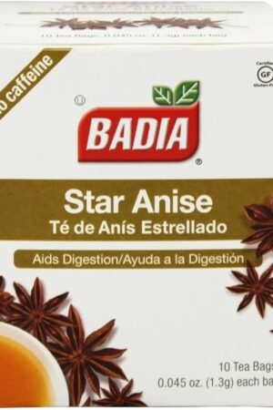 Badia - Star Anise Tea Caffeine Free - 10 Tea Bags