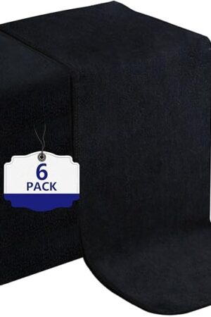 6 Pack Salon Towels Microfiber Hair Towel 27 inch X 16 inch