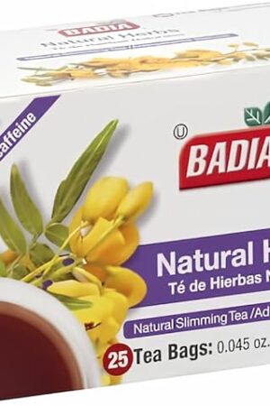 Badia Tea Bag,Natural Herbs,25 ct-Pack of 2,25.0 Count
