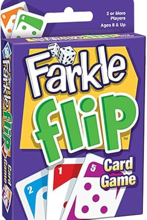 The PlayMonster Farkle Flip — The Classic Dice Game Now in a Card Game — For Game Nights — Ages 8+