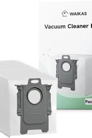 20 Pack Qrevo Dust Bags for Roborock QV 35A, Qrevo S5V, Saros10r, Qrevo S, Qrevo Edge S5A, Qrevo 2R3W, S8 Max Ultra, S8 MaxV Ultra, Qrevo Curv S5X, Qrevo Master/Slim robot Vacuum Cleaner