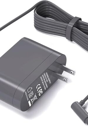 26.1V Replacement for Dyson Charger Compatible with Dyson V6 V7 V8 Car+Boat Cordless Vacuum –26.1V Battery Charger, 5.9FT Cord