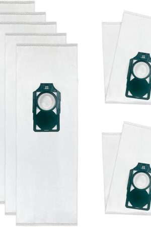 7 Pack Replacement HEPA RLH-6 Vacuum Bags for Riccar SupraLite R10S R10D R10O R10SAND Simplicity Freedom R10S R10D S10P S10SAND Upright Vacuums Cleaner Filter #Part RLH6 SLH6