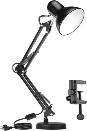 AmeriTop Desk Lamp Black