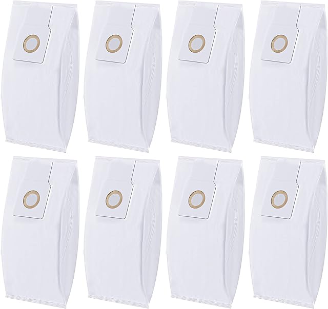 53294 Type O Elite Vacuum Bags for Kenmore 5068 50105 Progressive 20-50690 53294 BU1017 31140 31150 53293, 8 Packs Style O HEPA Cloth Upright Vacuum Bag