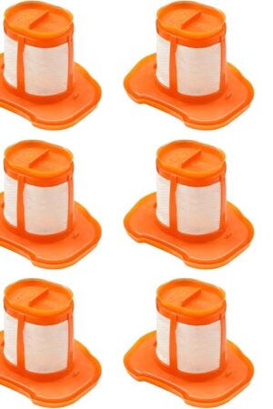 6 Pack HHVKF10 Replacement Filters Fit for Black and Decker Handheld Vacuum Filter Models HHVK HHVK320J HHVK320J10 HHVK320JZ01 HHVK515J HHVK515JP HHVK515JP07 HHVK515J00FF HHVK415B01