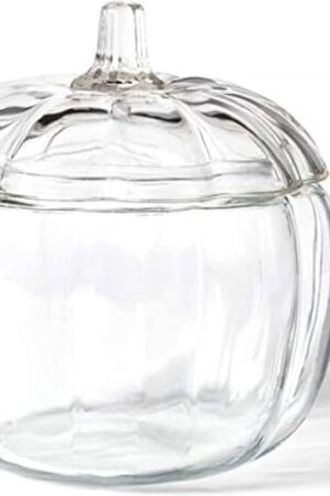 Anchor Glass Pumpkin Candy Jar