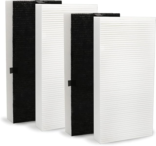 4 Pack Filter Replacement for FRF102B, Compatible with Filter U HRF201B Compatible with HHT270, HHT290 Series