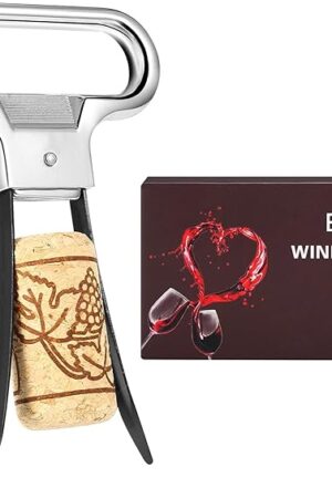 Ah-So Wine Opener Corkscrew Wine Bottle Opener Two-Prong Cork Puller