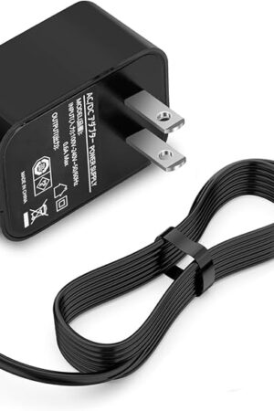 Charger for Shark VACMOP VM200 VM200C VM20026 UM200 UM205 VC200 VC205 VM190 VM19026 VMP30 Series 10.8V Li-ion Battery Pro Cordless Hard Floor Vacuum Mop Replacement Power Adapter 5.9Ft