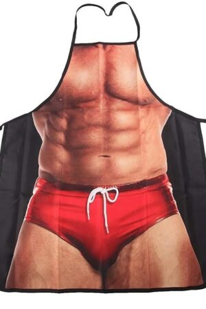 Apron Kitchen Funny Creative Cooking Grilling Baking Party Apron Gift For Men