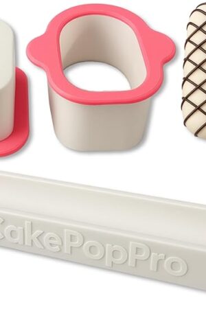 CakePopPro Cakesicle Cake Pop Mold Set with 9in Tray – Easy Cake Pop Cakesicle Maker for Perfect Treats -Cake Pop Cutter, Cake Pop Kit, Baking Molds For Desserts
