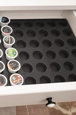 Coffee Pod holder DIY Size Organizer 60 Compatible Tray Drawer Holds with coffee pod