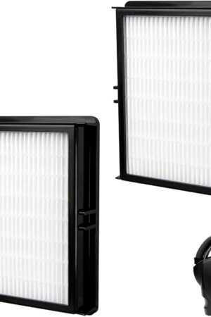 2 Pcs HF1000 HEPA Filters Compatible with Oreck Buster BB1000 Vacuum, Replacement Parts for BB1100, CC1600 Series