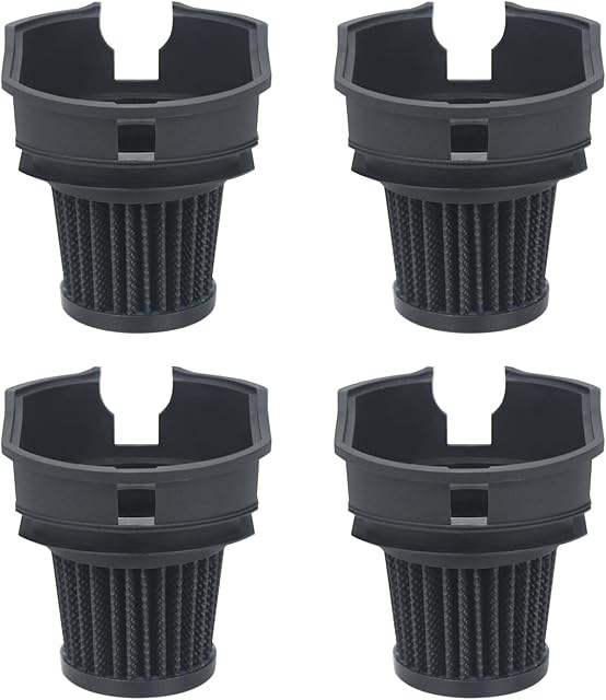 Cherimo Replacement Filter Compatible With IonVac PowerMax Hand Vacuum,Model # 8819 (4 Pack)