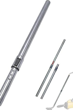 1.25 Inch Stainless Steel Vacuum Extension Wand Compatible with Vacuums using 1 1/4 Inch (1.25in) 32mm Accessories - 1 1/4 Vacuum Extension Tube for Shop Vac (Stainless Steel Extension Wand)