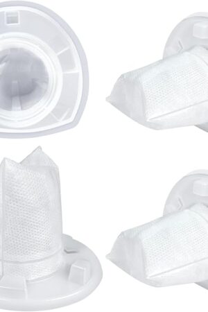 4 Pack Replacement Filter for Black and Decker Power Tools VF110, Handheld Vacuum Filters Compatible CHV1410L, CHV1410, CHV9610, CHV1210, CHV1410B, CHV1510, Part 90558113-01