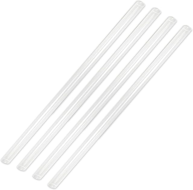 ALTGLAS 4 Pcs Extra Long Straw for Soap Pumps (length 11.8 in / 30 cm) - Compatible with Soap Dispenser Pump Heads by Altglas