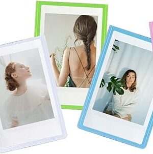 2x3 Magnetic Photo Frame Refrigerator for Fujifilm Instax Mini Instant Film, Magnet Picture Frames for Fridge Small Picture Holder for 8.6cm*5.4cm Picture -5 Pack