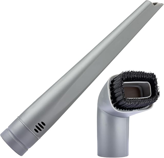 Vacuum Dust Brush and Crevice Tool for Shark Navigator Lift-Away Vacuum Cleaner NV350, NV352, NV355, NV356E Replace Part Number 112FFJ