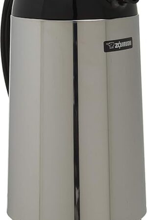Zojirushi AHGB-10SE, Thermal Serve Carafe, 34 oz. / 1.0 liter, Polished Stainless Steel, Made in Japan